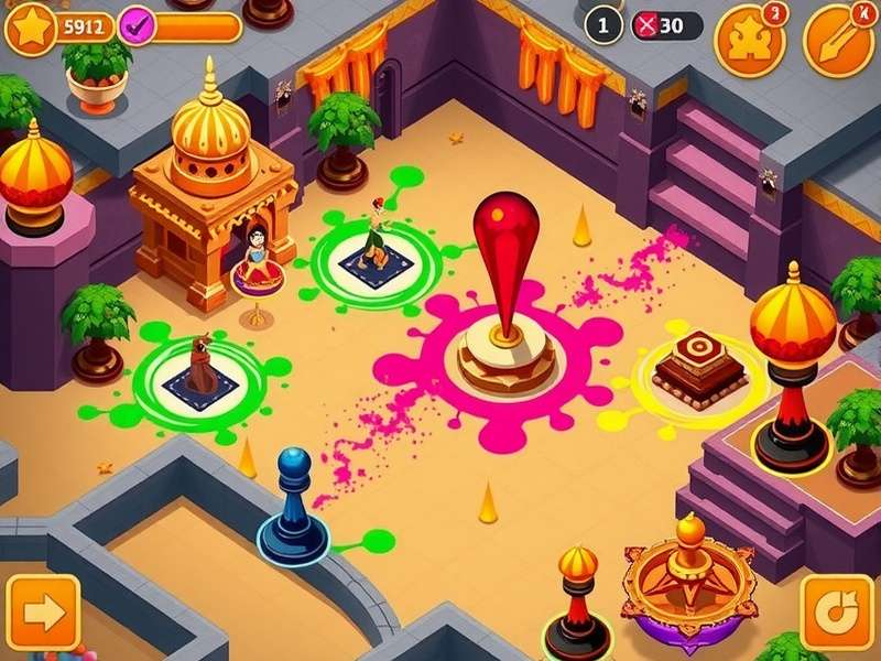 Spice Kingdom Defenders strategy guide showing tower placement